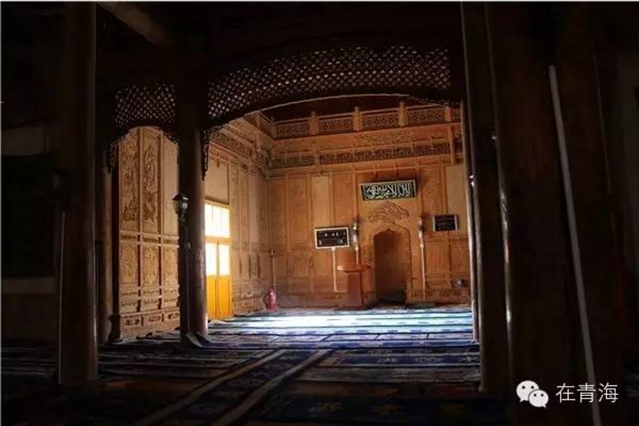 Hongshuiquan mosque mihrab